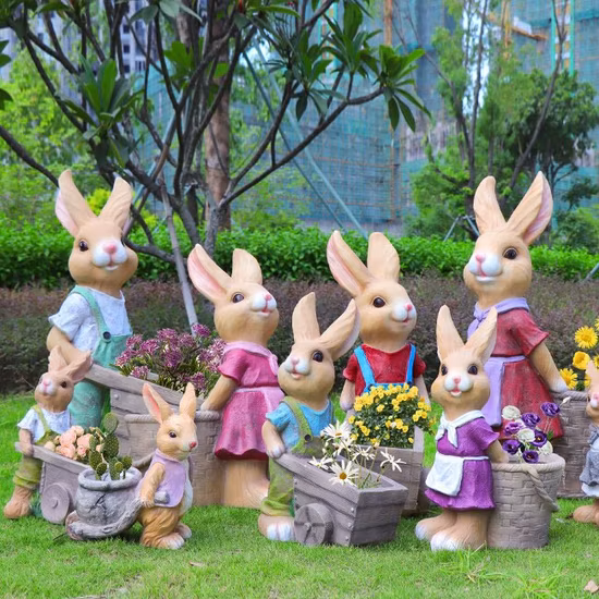 Modern Statue Resin Craft Atistic Cherub Sculpture