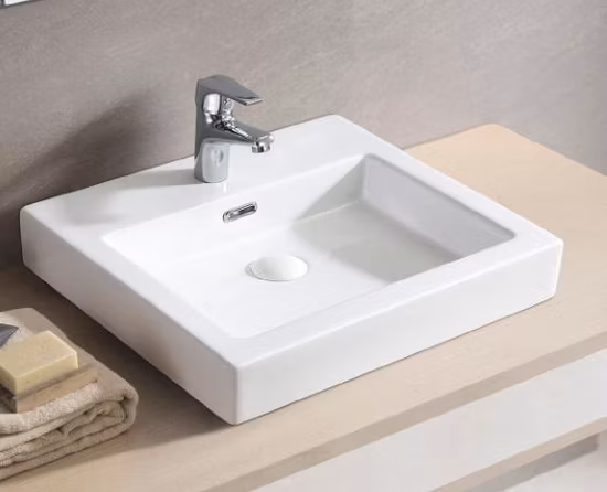 Chaozhou Gold Color Basin Bowl Table Mount Ceramic Bathroom Sinks Modern Oval Ceramic Golden Basin with Floral Design