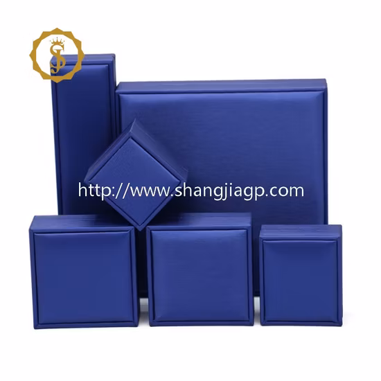 Cusomize Elegant Blush Pink Blue Black Florals Modern Botanical Wedding Favor Packaging Gift Box